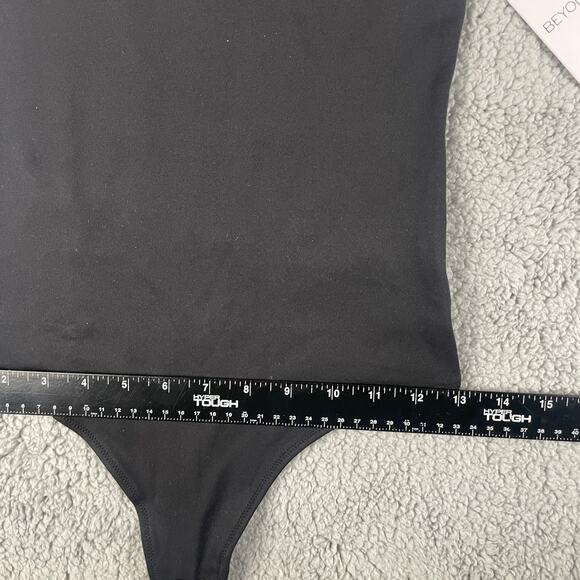 Beyond Yoga Women's Small Black Polyester Elastane Base Tank Sleeveless Bodysuit - Picture 8 of 15